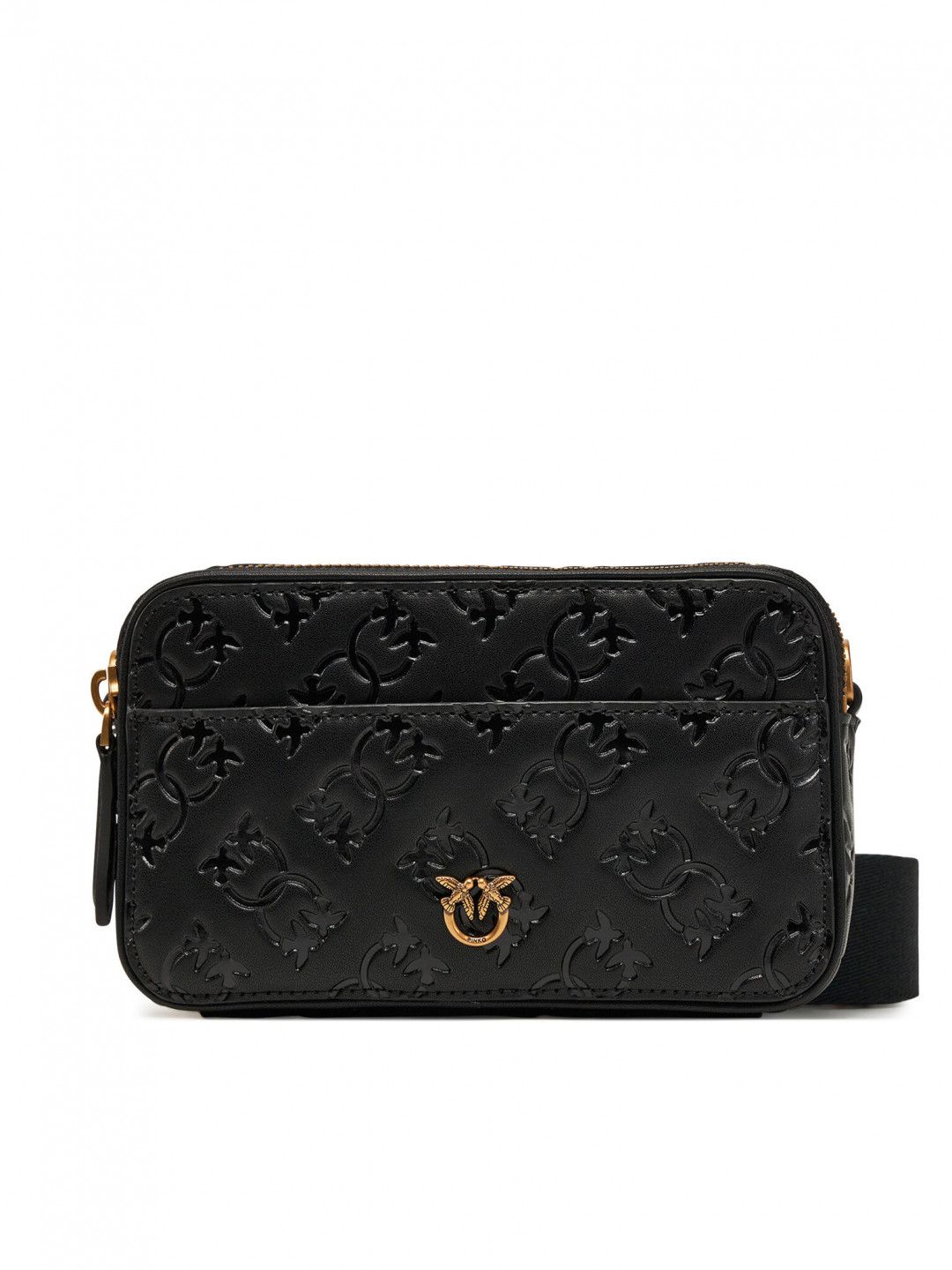 PINKO Kabelka Camera Bag Mini PE 25 PLTT 104292 A1YB Černá